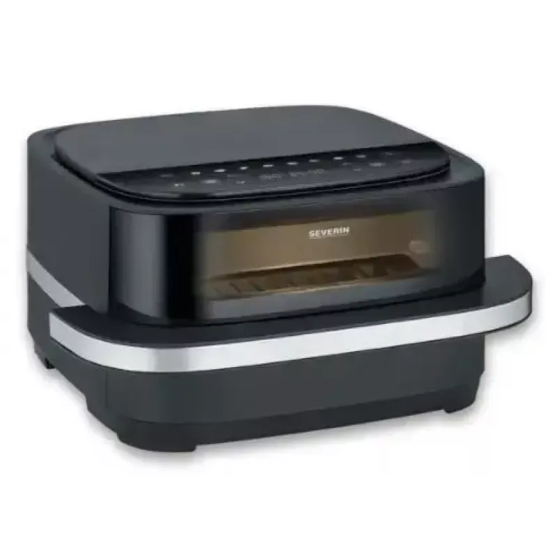 Pizza Maker Severin FR 2464 2200 W Black Silver 1 Pizza