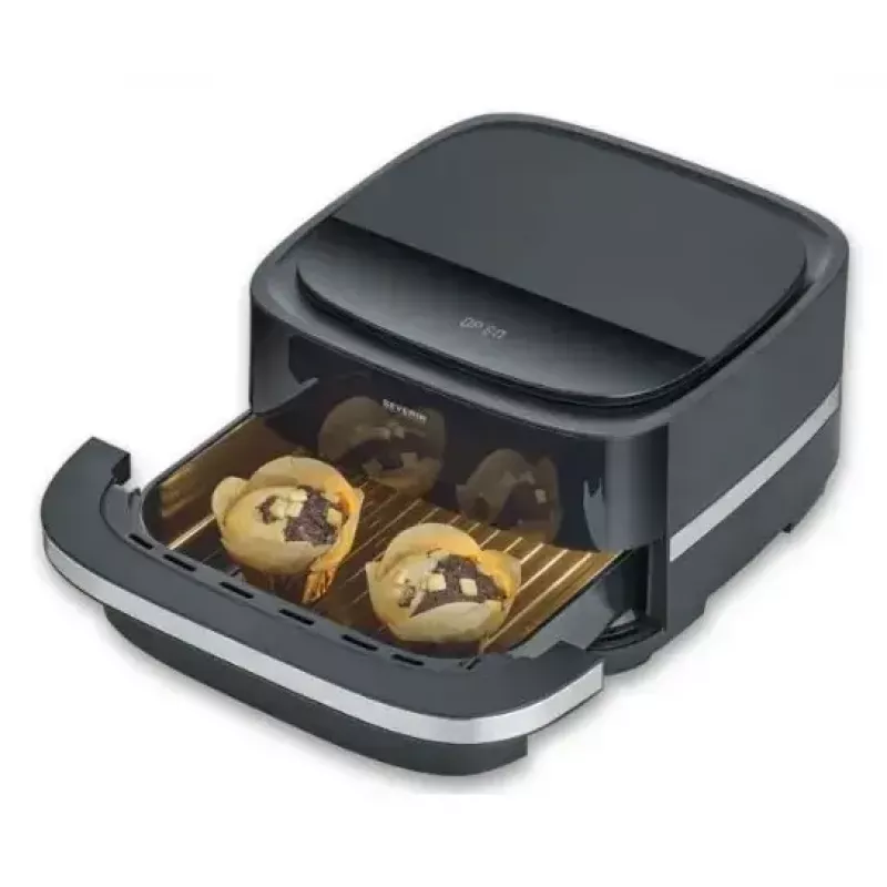 Pizza Maker Severin FR 2464 2200 W Black Silver 1 Pizza