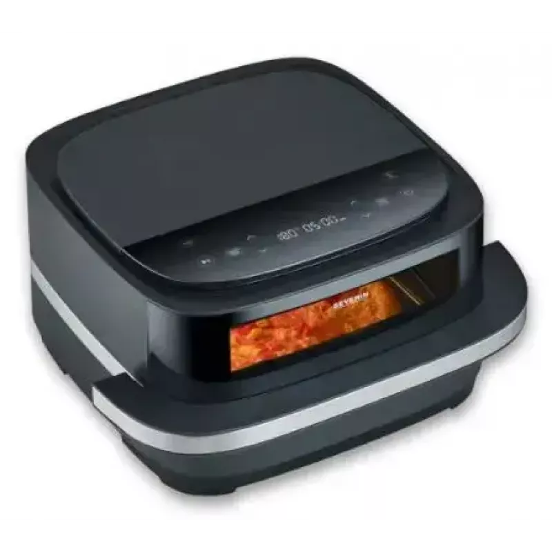 Pizza Maker Severin FR 2464 2200 W Black Silver 1 Pizza