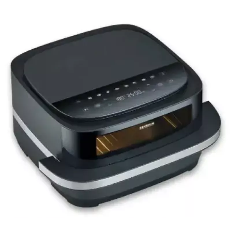 Pizza Maker Severin FR 2464 2200 W Black Silver 1 Pizza