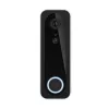 Video doorbell TRUST DOORCAM-3000, 3 MP, Wi‑Fi 2.4 GHz, MicroSD up to 256 GB, Battery/USB, Black/White
