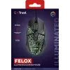 Trust GXT 113 Felox mouse Gaming Right-hand USB Type-A Optical 6400 DPI