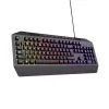 Trust GXT 836 EVOCX keyboard Gaming USB German Black