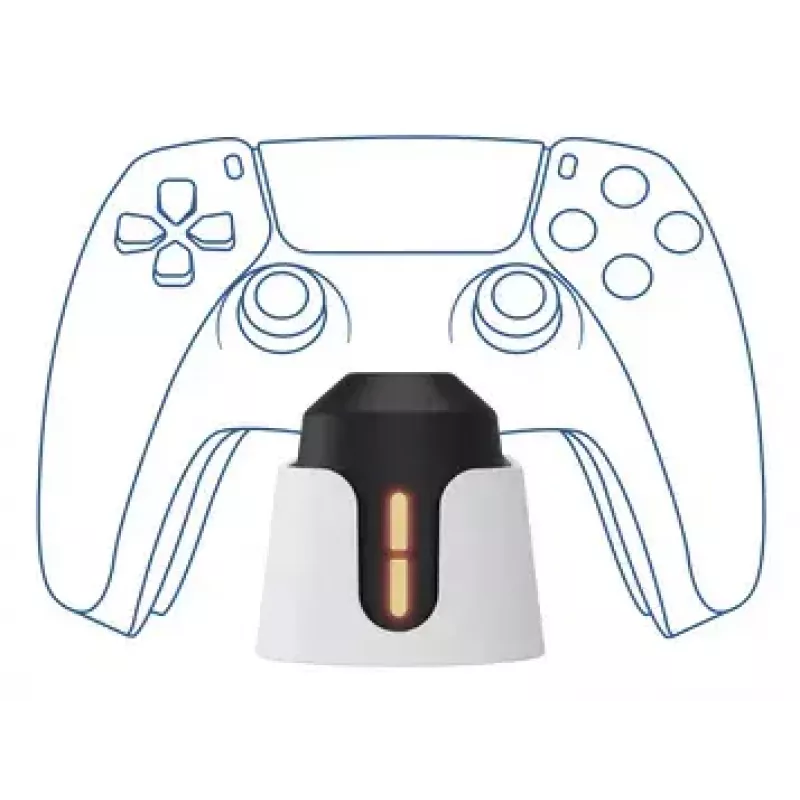 Charging stand Trust GXT 228 Dual for PlayStation 5 Black White