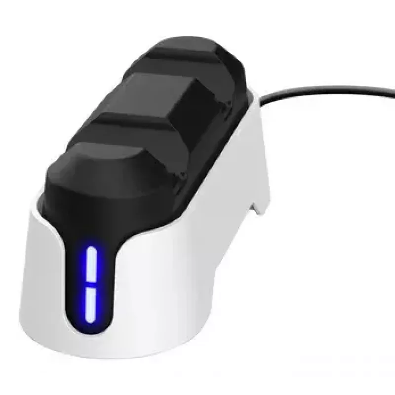 Charging stand Trust GXT 228 Dual for PlayStation 5 Black White