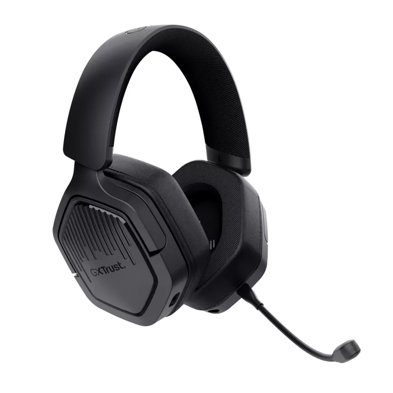 Trust GXT 493 Carus Headset Wired & Wireless Head-band, Helmet Gaming USB Type-C / USB Type-A Bluetooth Black
