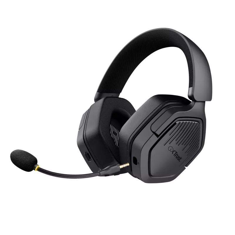 Trust GXT 493 Carus Headset Wired & Wireless Head-band, Helmet Gaming USB Type-C / USB Type-A Bluetooth Black