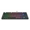 Mechanical gaming keyboard TRUST 26135, 80% 87-key, QWERTZ German layout, USB wired, black, 1.8 m cable