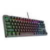 Mechanical gaming keyboard TRUST 26135, 80% 87-key, QWERTZ German layout, USB wired, black, 1.8 m cable