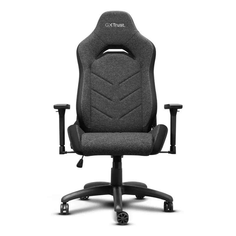 Universal gaming chair TRUST GXT 723 — padded seat, max load 150 kg, 710×750 mm, height up to 134 cm, grey