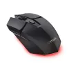 Gaming mouse TRUST GXT 122 Felox+ — right-hand, optical, RF Wireless + Bluetooth, 10000 DPI, 7 buttons, multi-LED, black
