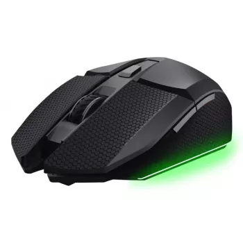 Gaming mouse TRUST GXT 122 Felox+ — right-hand, optical, RF Wireless + Bluetooth, 10000 DPI, 7 buttons, multi-LED, black