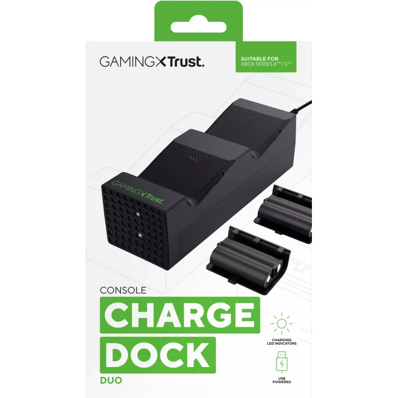 Trust GXT 250 Gaming controls Black USB