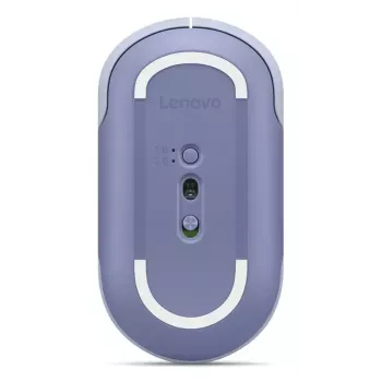 Wireless Bluetooth Office Mouse Lenovo 350 — Ambidextrous, Optical 2400 DPI, 6 Buttons, Blue
