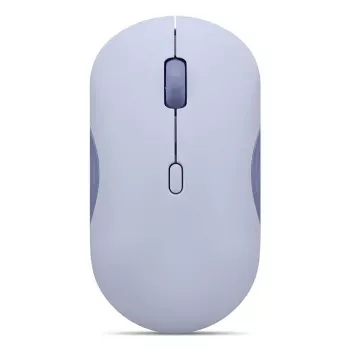 Wireless Bluetooth Office Mouse Lenovo 350 — Ambidextrous, Optical 2400 DPI, 6 Buttons, Blue