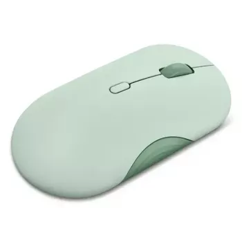 Mouse Lenovo 350 ambidextrous Bluetooth optical 2400 DPI, 6 buttons, green