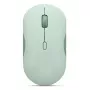 Mouse Lenovo 350 ambidextrous Bluetooth optical 2400 DPI, 6 buttons, green