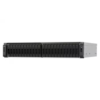 QNAP TS-H3077AFU-R7-64G NAS/storage server Rack (2U) AMD Ryzen™ 5 64 GB DDR5 0 TB QuTS hero Black, Metallic