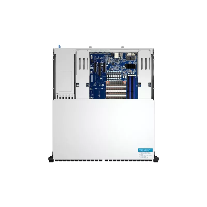 QNAP TS-H3077AFU-R7-64G NAS/storage server Rack (2U) AMD Ryzen™ 5 64 GB DDR5 0 TB QuTS hero Black, Metallic