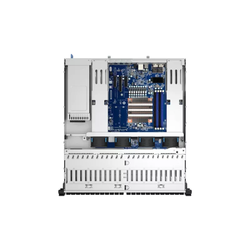 QNAP TS-H3077AFU-R7-64G NAS/storage server Rack (2U) AMD Ryzen™ 5 64 GB DDR5 0 TB QuTS hero Black, Metallic