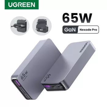 Indoor Charger UGREEN Nexode Pro 65W GaN Travel Charger