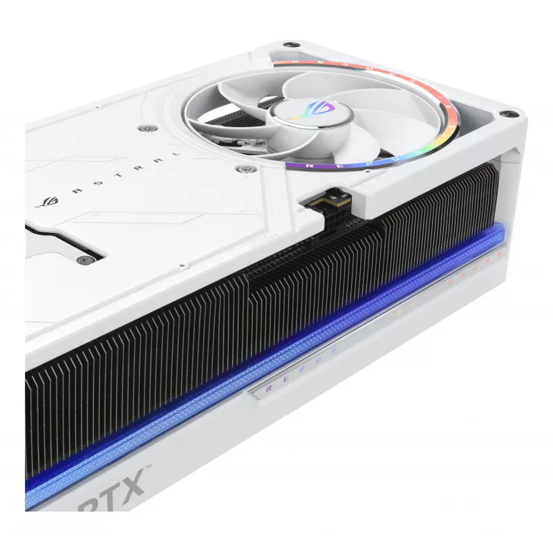 Graphics card ASUS ROG Astral GeForce RTX 5090, 32 GB GDDR7, 512-bit, PCIe 5.0, 3 fans, white