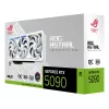 Graphics card ASUS ROG Astral GeForce RTX 5090, 32 GB GDDR7, 512-bit, PCIe 5.0, 3 fans, white