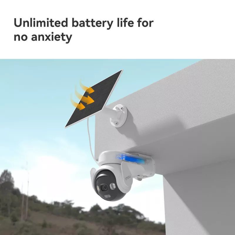 Imou AOV PT 5MP Turret IP security camera Outdoor 2880 x 1620 pixels Wall