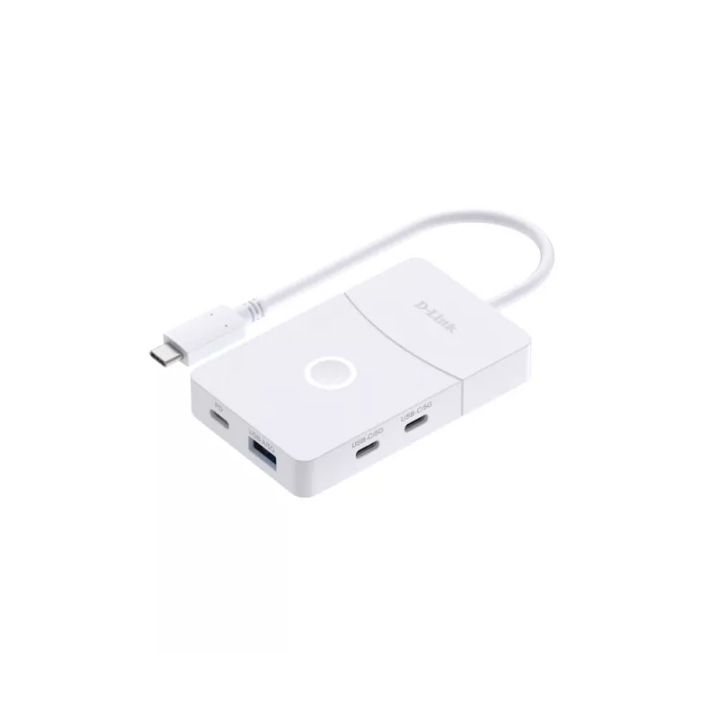 D-Link DUP-501 interface hub USB 3.2 Gen 1 (3.1 Gen 1) Type-C 5000 Mbit/s White