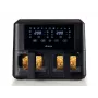 Ariete 4631 Double Air fryer 9L, 2400W, Total capacity 9L, 11 programs, Multifunction, Up to 3.6kg of fried food Temperature up to 200°C, Double basket, Black