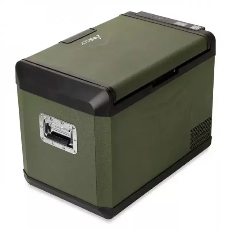 Portable compressor fridge Yolco GCX47 Green 47L capacity energy efficient