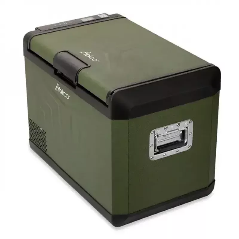 Portable compressor fridge Yolco GCX47 Green 47L capacity energy efficient