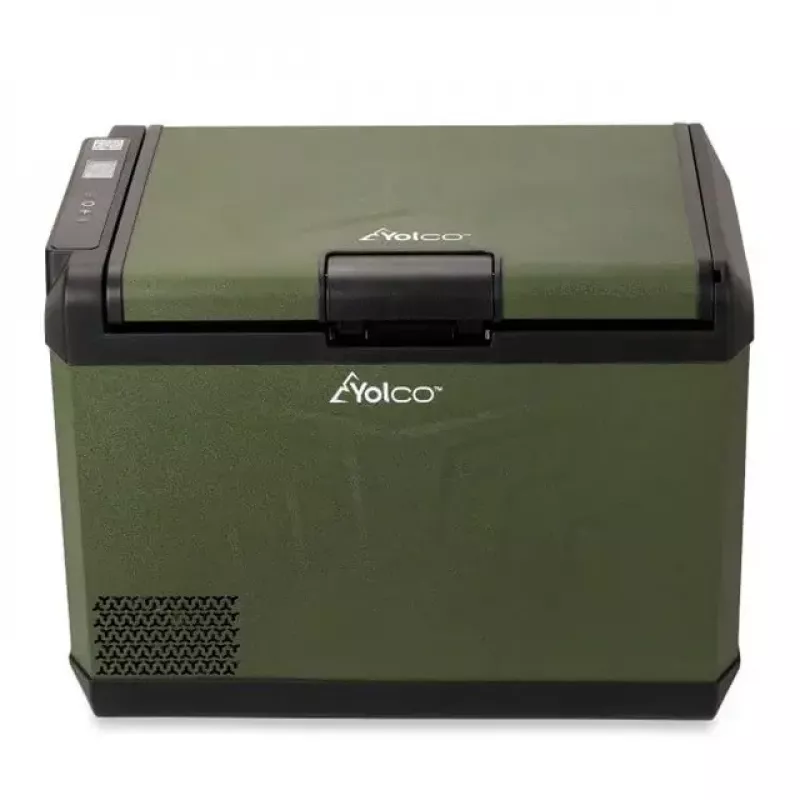 Portable compressor fridge Yolco GCX47 Green 47L capacity energy efficient