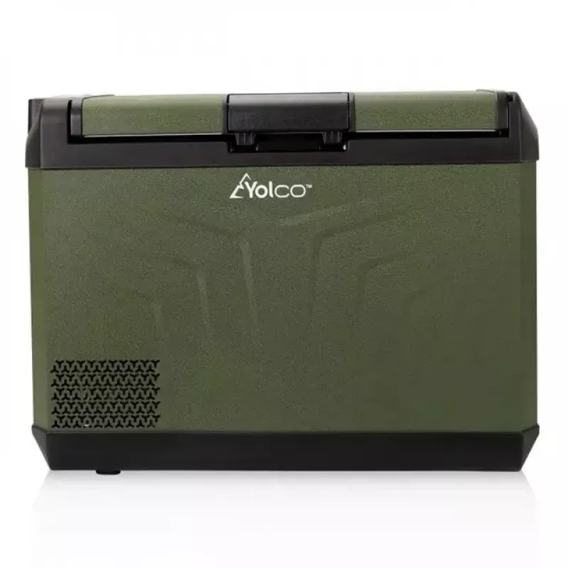 Portable compressor fridge Yolco GCX47 Green 47L capacity energy efficient