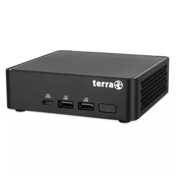 TERRA Micro 6000 SILENT GREENLINE Intel Core 5 120U 16 GB DDR5-SDRAM 500 GB SSD Windows 11 Pro Micro PC Mini PC Black