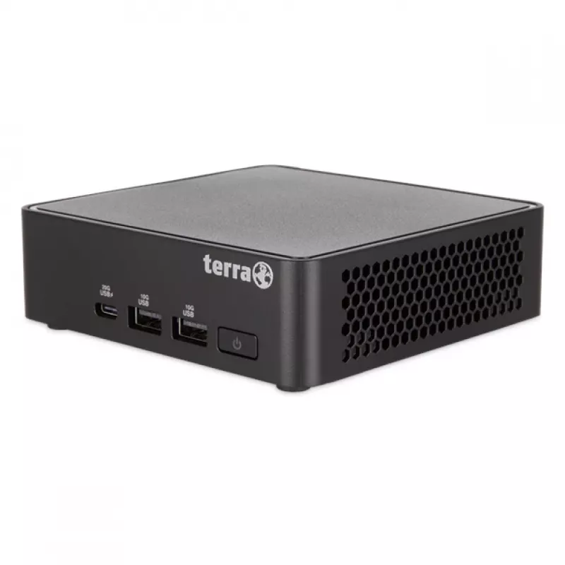 TERRA Micro 6000 SILENT GREENLINE Intel Core 5 120U 16 GB DDR5-SDRAM 500 GB SSD Windows 11 Pro Micro PC Mini PC Black