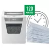 Leitz IQ Office Paper Shredder Security P5, Micro-cut shredding, 22.3 cm, 2 x 15 mm, 23 L, 250 sheets, 55 dB