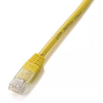 Equip Cat.5e U/UTP Patch Cable, 3.0m, Yellow, 3 m, Cat5e, U/UTP (UTP), RJ-45, RJ-45, Yellow