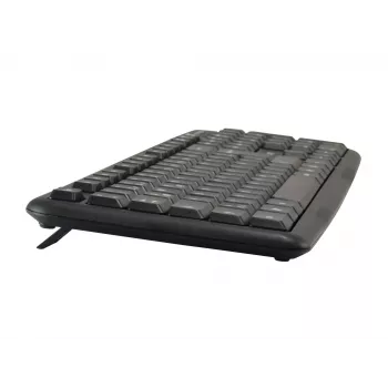 Equip 245201 keyboard Mouse included Office USB QWERTY Spanish Black