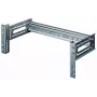 Rack rail 19 inch EQUIP EZR-DIN-4, 4U DIN, RAL7035 grey, 485×210 mm
