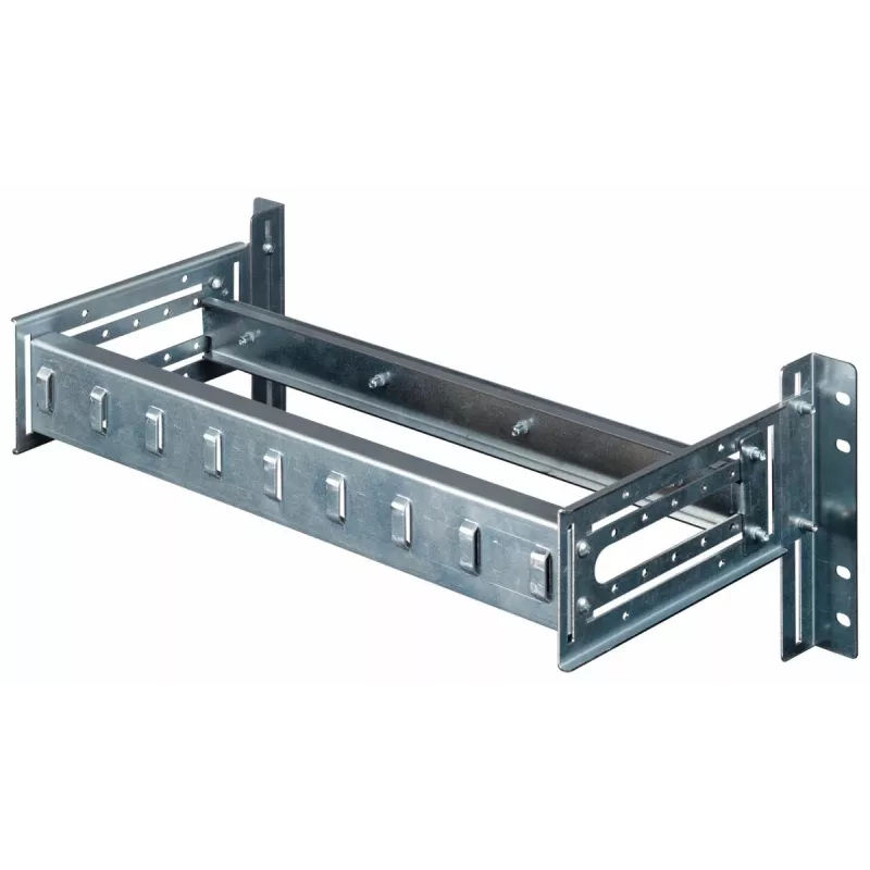 Rack rail 19 inch EQUIP EZR-DIN-4, 4U DIN, RAL7035 grey, 485×210 mm