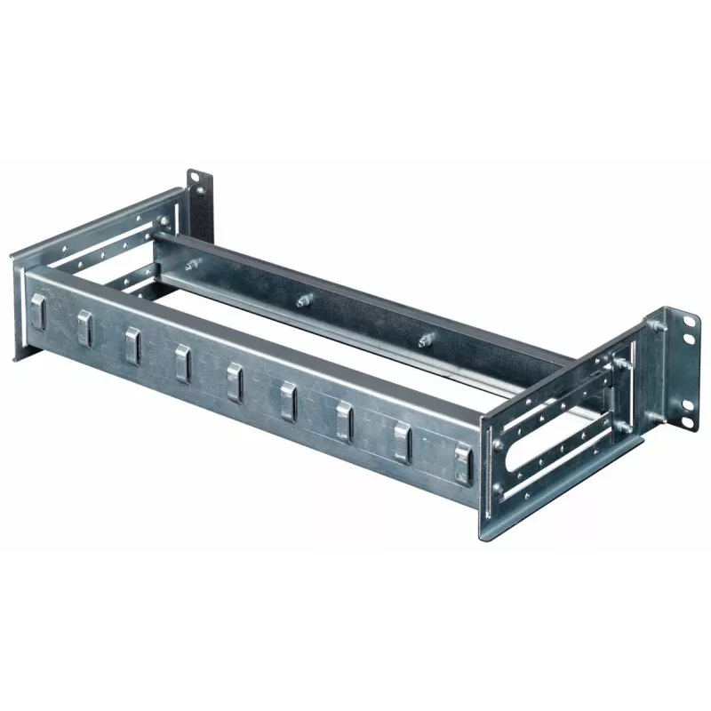 Rack rail 19 inch EQUIP EZR-DIN-4, 4U DIN, RAL7035 grey, 485×210 mm