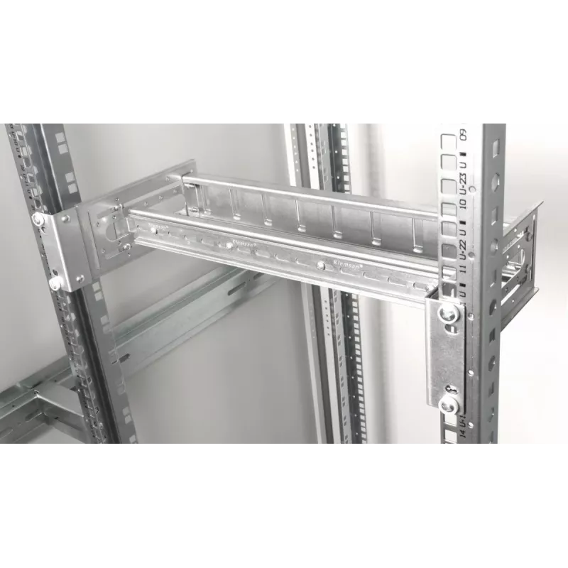 Rack rail 19 inch EQUIP EZR-DIN-4, 4U DIN, RAL7035 grey, 485×210 mm