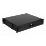 Drawer unit Equip Lockable Drawer 19' 2U RAL9005 Black