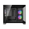 Mini Tower PC Case Cougar FV150 ARGB — Black, supports 2x120/140mm side fans, 1x120mm rear, HDD 2.5 inch/3.5 inch, 285×435×365 mm
