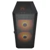 PC Midi Tower Case Cougar Airface FLO ARGB, Black — supports 2x180mm front, 1x120mm rear, 2.5/3.5 inch drives, 240×480×509 mm