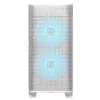 COUGAR PC Midi Tower Case Airface FLO ARGB White — 2x180mm front, 1x120mm rear, supports 2.5 inch/3.5 inch HDD, 240×480×509 mm