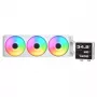 All-in-one CPU liquid cooler Cougar Poseidon Vistek Pro 360 — 120 mm fans, ARGB, White