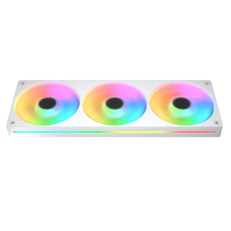 All-in-one CPU liquid cooler Cougar Poseidon Vistek Pro 360 — 120 mm fans, ARGB, White
