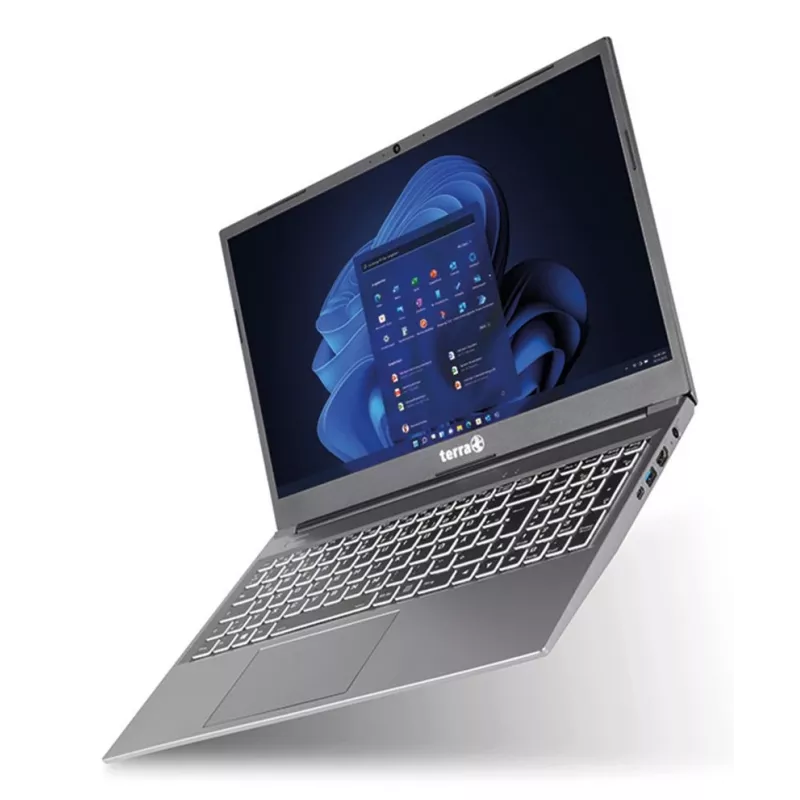 TERRA 1517R Intel® Core™ i3 i3-1315U Laptop 39.6 cm (15.6 inch) Full HD 8 GB DDR4-SDRAM 500 GB SSD Wi-Fi 6 (802.11ax) Windows 11 Pro German Grey